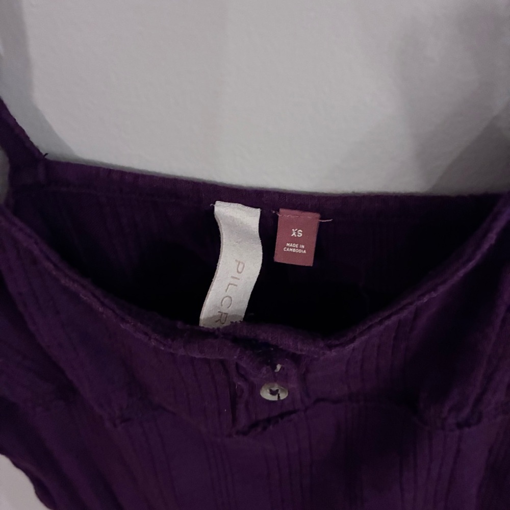 Anthropologie PILCRO Sustainable‎ Henley Tank - Picture 5 of 6